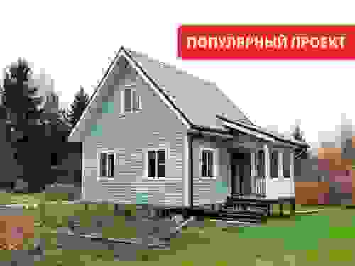 Строительство каркасного дома 6×6м² в Рождествено, Истринский р-н