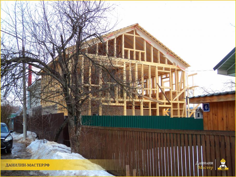 Реконструкция дома в рп. Нахабино, Красногорский р-н