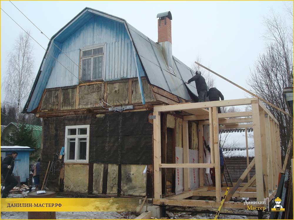 Реконструкция дома в д. Раково, Истринский р-н