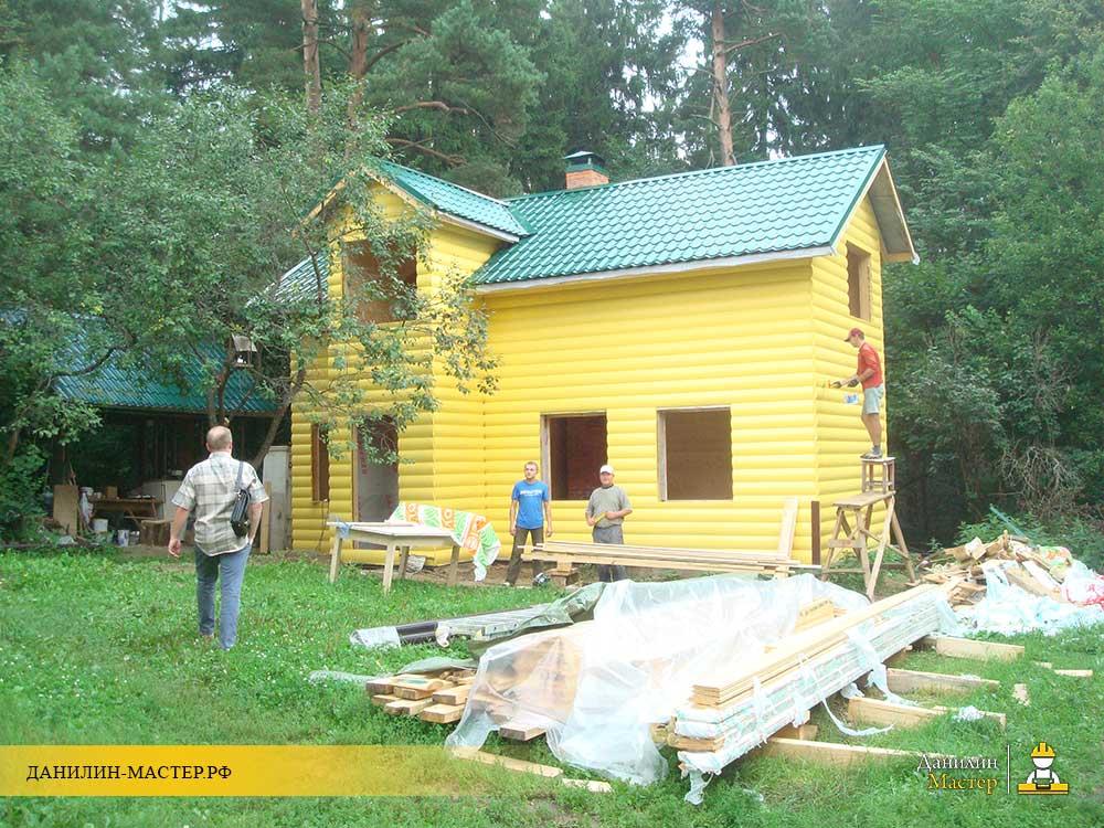 Реконструкция дома в п. Пионерский, Истринский р-н