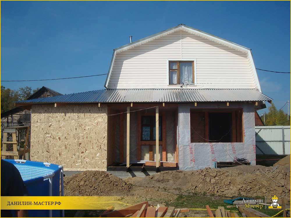 Реконструкция дома в д. Лужки, Истринский р-н