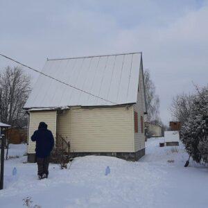 Этап начала реконструкции дома в Волоколамском р-не
