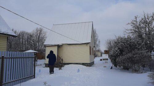 Этап начала реконструкции дома в Волоколамском р-не
