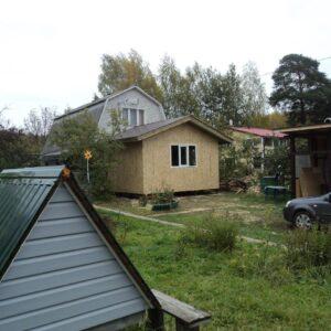 Этап утепления и отделки фасада пристройки к дому в Истринском р-не